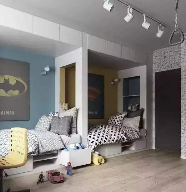 『』同样是小户型儿童房，为什么别人家的那么美，还显得宽敞？