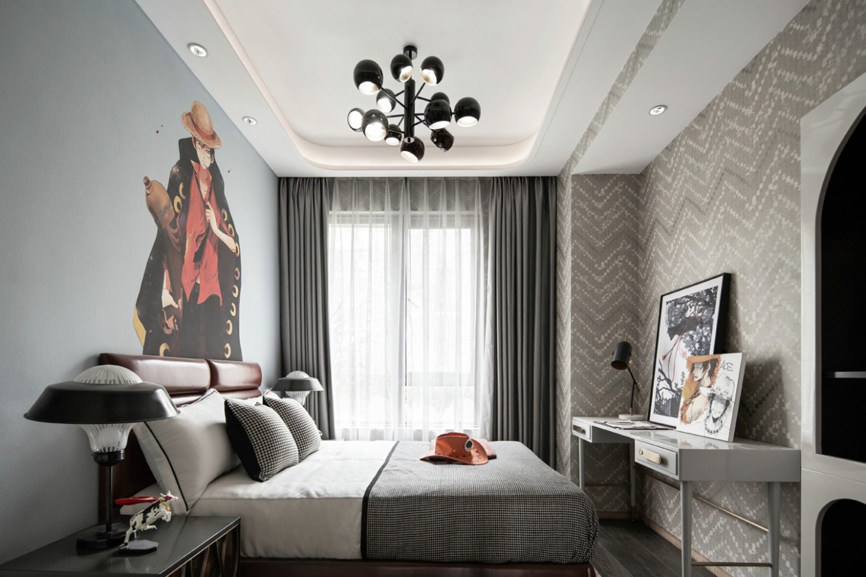 漓江@420㎡兴进漓江壹号样板房，设计有物，豪宅下的一隅静宁！