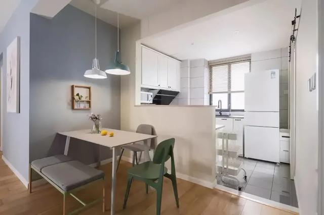 北欧|89㎡北欧新家完工，半开放式餐厅超赞，实景太美啦