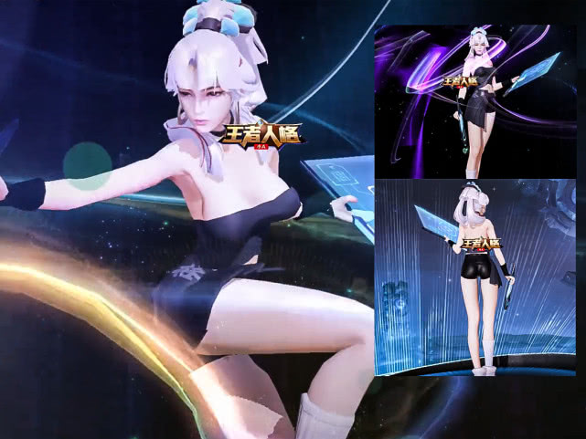 ▲天气太热，天狼绘梦者换装换出场动作后，百万玩家爱上了上官婉儿