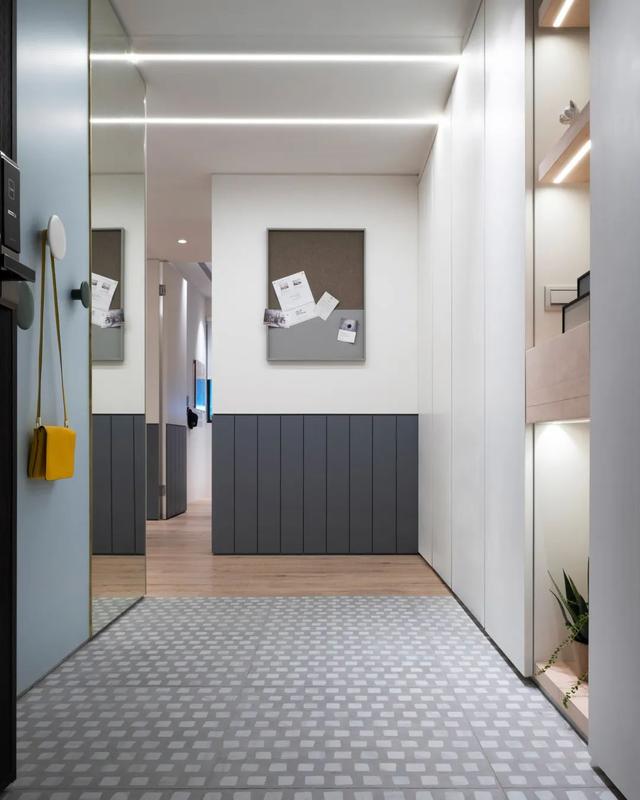 莫兰迪|73㎡现代简约三居室，莫兰迪色调美翻了，小户型装修必看