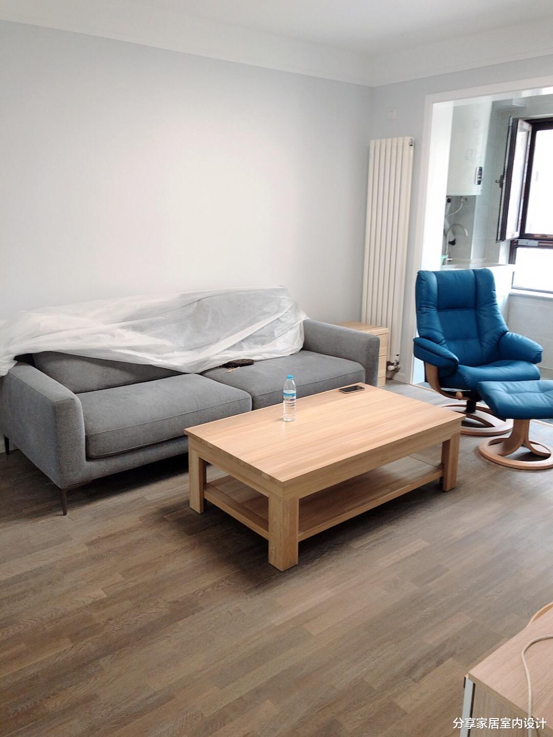 @她家新房终于做完保洁，全屋装修太简单了，吊顶都不做，很羡慕！