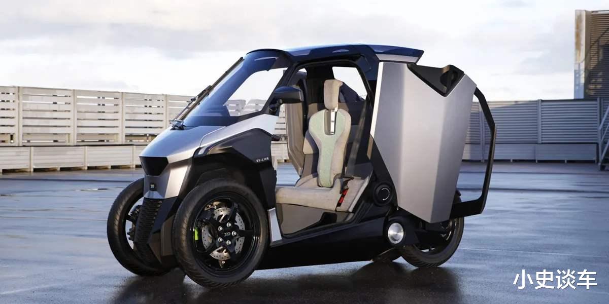动力|不足1米宽的汽车亮相！外观炫酷+剪刀门！续航300KM，最高时速128