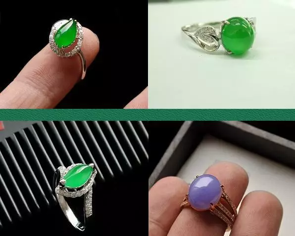 翡翠|100种翡翠戒指款式！美轮美奂，建议收藏