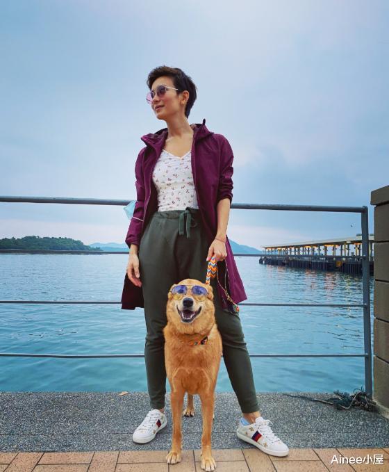 【穿衣搭配】卢靖姗婚前婚后判若两人，短发简约利落中性风十足，穿搭好有型