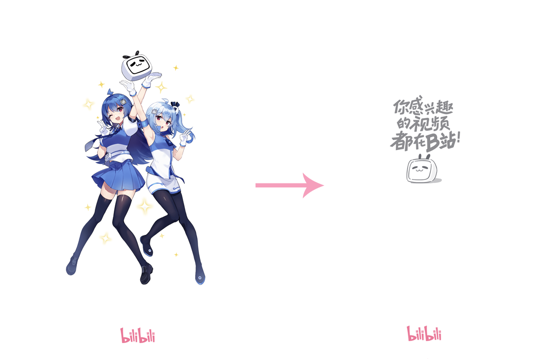 「bilibili」B站的登陆界面已改，2233娘被强制的下线，去二次元已成为现实
