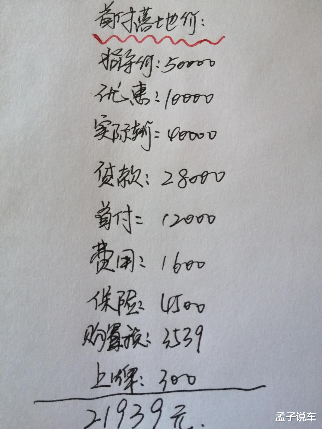 [买车]车辆落地价，裸车价，首付落地价到底有啥区别？分不清楚先别买车