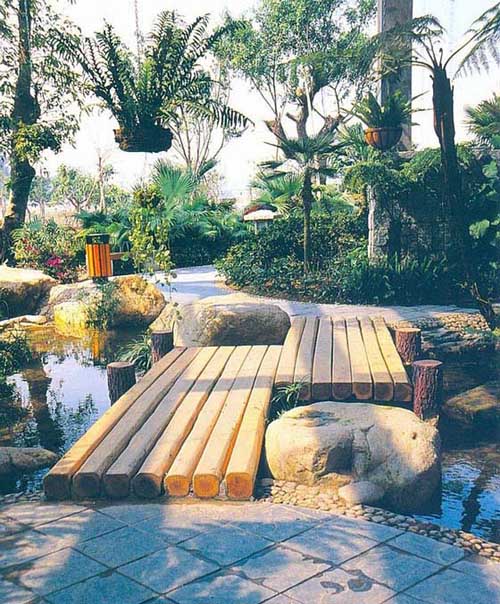 「」12个中式“花园庭院”设计，种草养花，逗鱼赏月，雅趣！