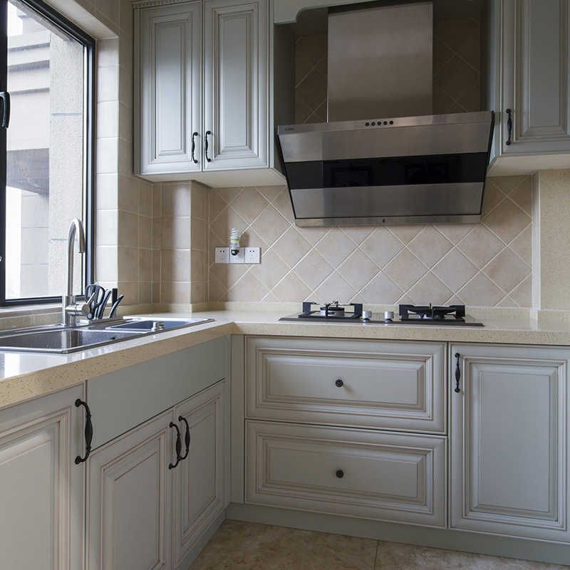 |120平三居案例,轻美式简约风,简洁又好看