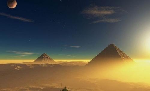 [金字塔]金星表面发现巨型金字塔, 每一座都代表一个城市, 或存在地下入口