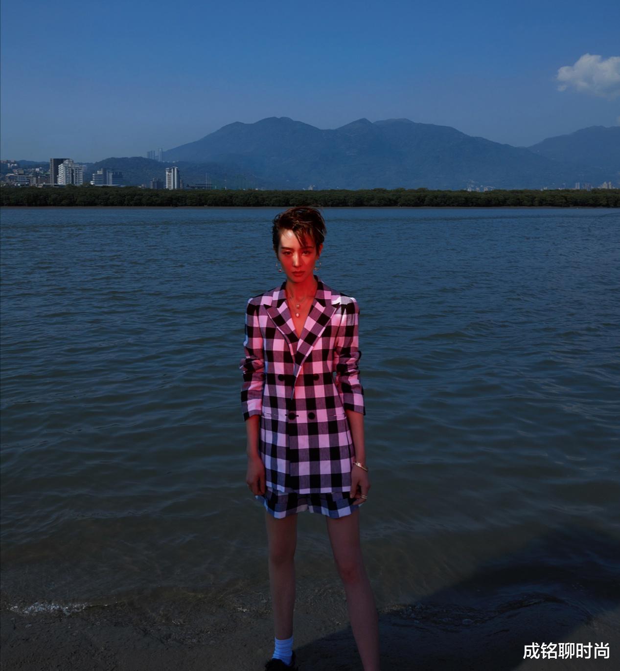 #短发#张钧甯终于换发型了，干练短发时尚又减龄，酷帅气质美得认不出