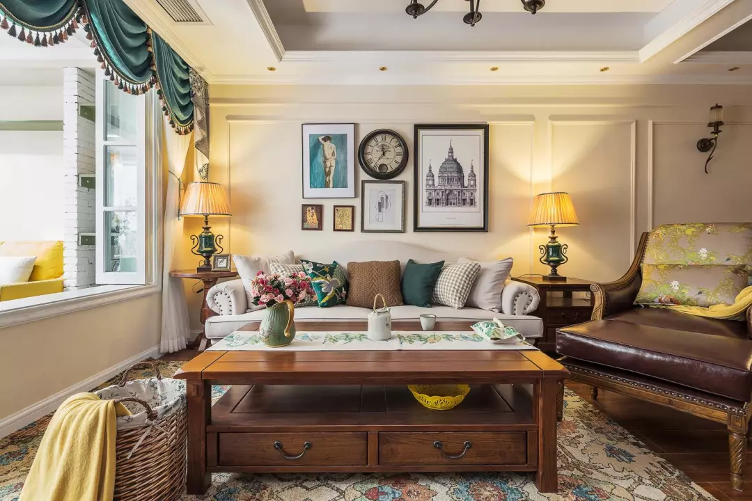 98平温馨美式风，有情怀的花园小别墅