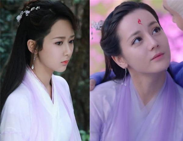 迪丽热巴■枕上书的造型到底借鉴了多少人？撞完花千骨撞锦觅，却没有一个赢