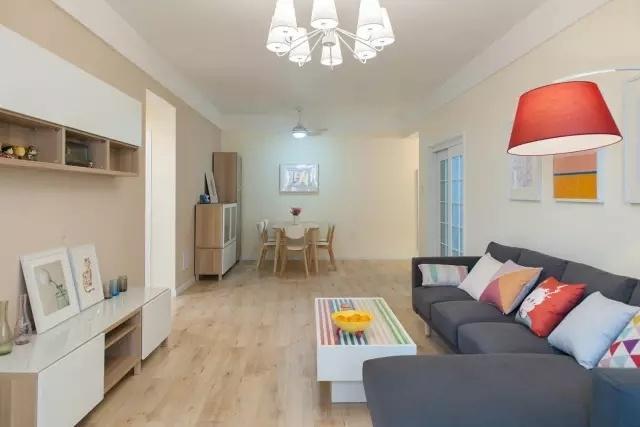 |晒晒我家108平新房，看着很舒服，全家人都喜欢玄关鞋柜设计