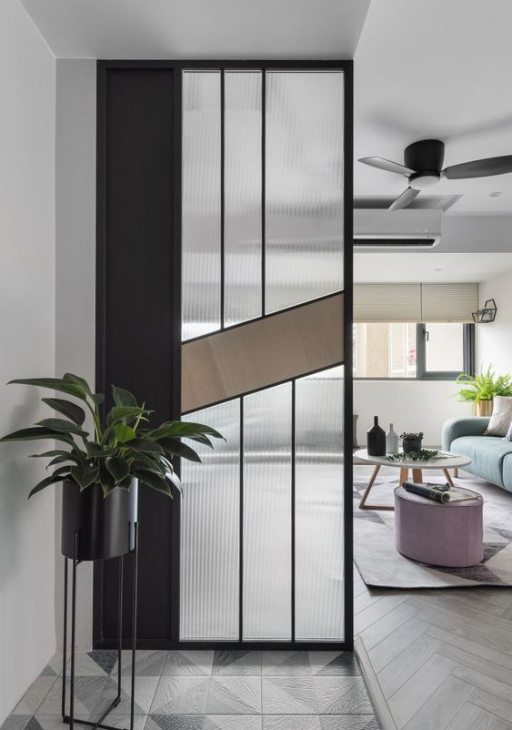 |隔断不一定要做墙，这样设计比砌墙好看100倍！