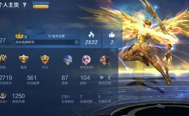 [后羿]段位太低怕被看不起？个人主页放这几款皮肤，新手也会被认为是大神