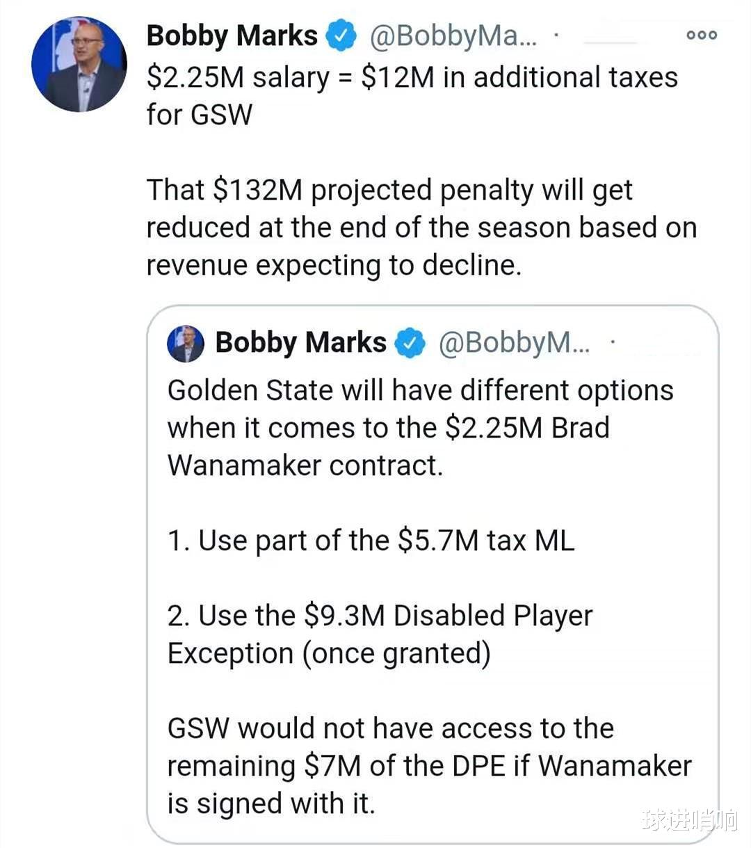 勇士队|豪掷1425万美元！勇士再签一人，11人豪阵出炉，克莱送最后助攻