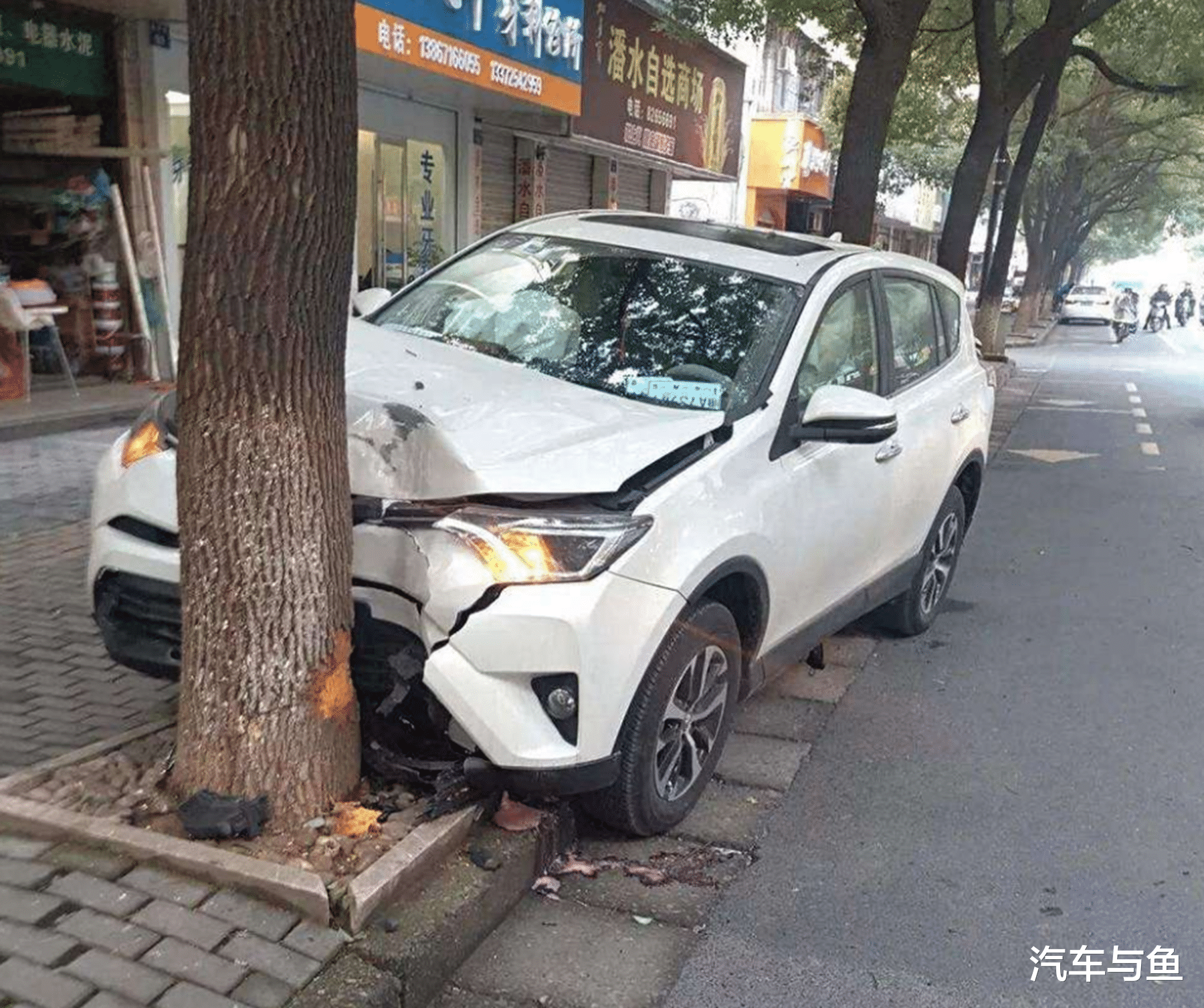 刹车失灵|车子突然刹车失灵，撞树和撞墙哪个更安全？老司机：选错命没了