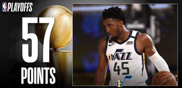 季后赛|季后赛！23岁后卫暴砍57+9+7+6，破35年伟大纪录，历史第3！