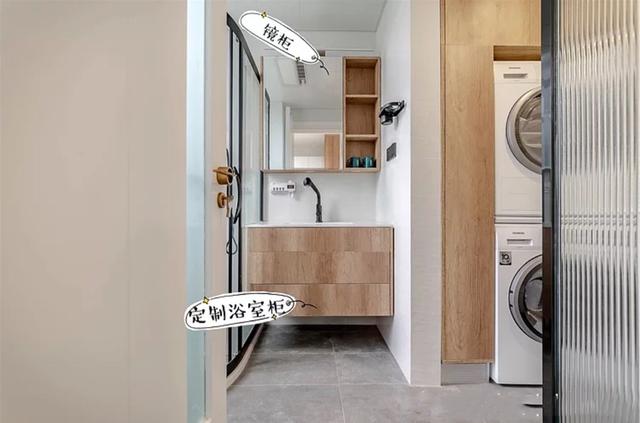 设计师|爆改40㎡老破小，厨房改卫生间，玄关柜做到顶侧面装餐桌！