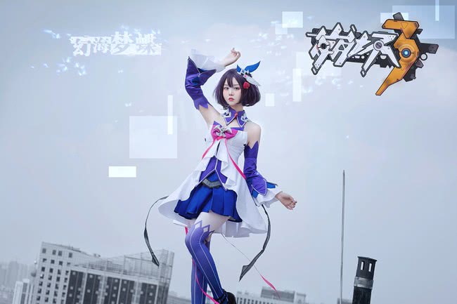 希儿▲cosplay：《崩坏3》希儿幻海梦蝶@中二烧酒圆kami