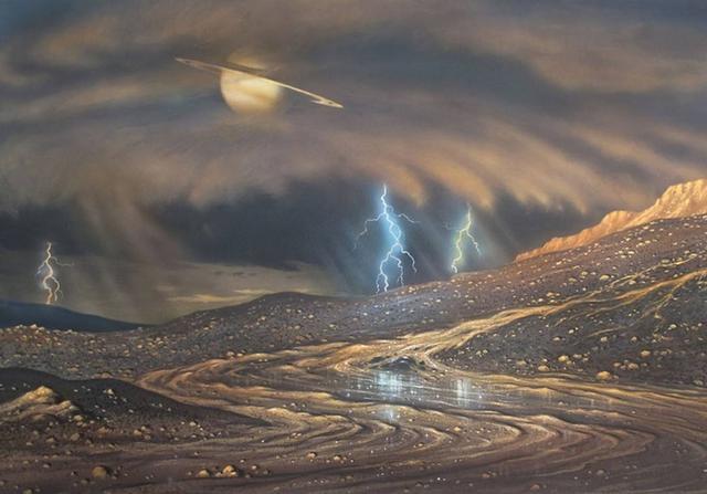 土卫六|探寻地外生命不止火星,土卫六(泰坦星)有山有水有大气