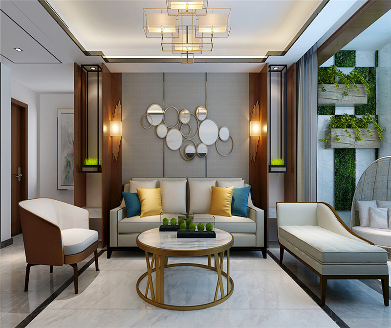 |108平简约中式三居室，干净干练有思想的房子