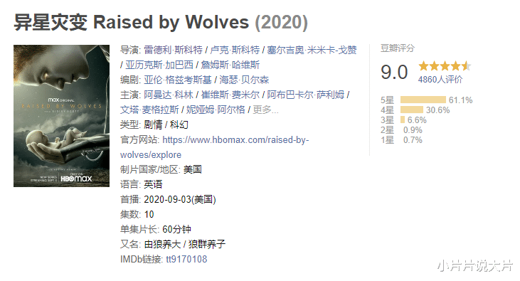 雷德利·斯科特|一集封神，这9分神剧绝逼是年度最佳！