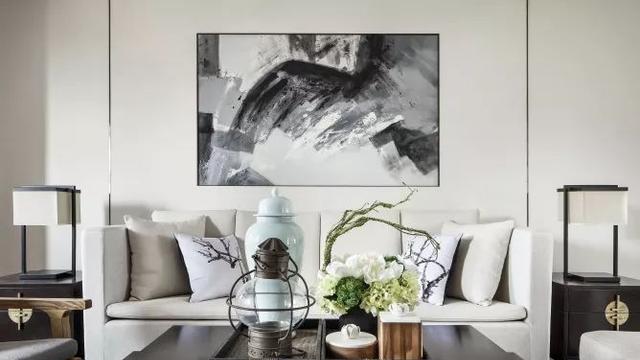 126㎡新中式, 现代舒适, 一点墨意!