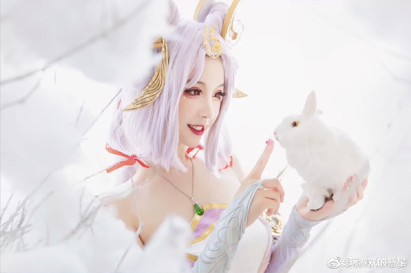 王者荣耀|王者cos，仙气飘飘嫦娥仙子