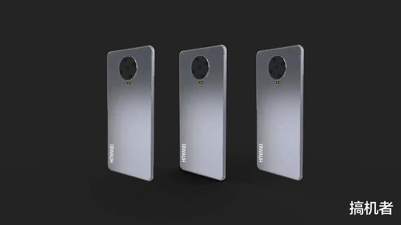「瀑布屏」华为Mate40Pro概念图：鸿蒙系统+滚筒5镜头，大胆的砍掉瀑布屏