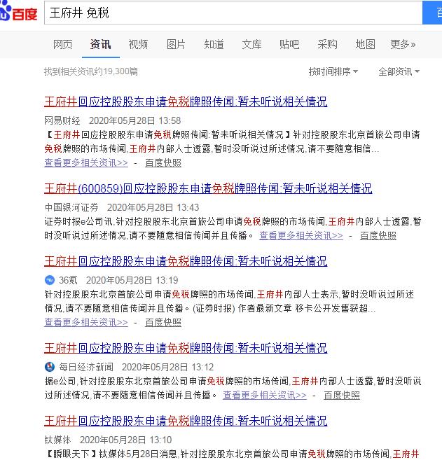 「王府井」监管层终于出手！记者实名举报大牛股，章盟主1.25亿要被埋？
