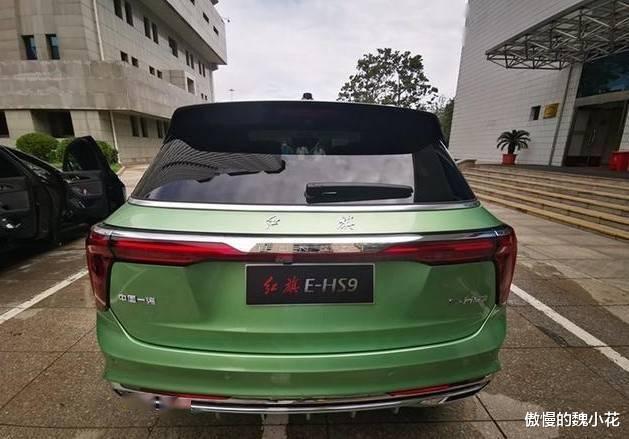 别克君威|绿色版“红旗E-HS9”抵达4S店,水晶档杆+流媒体大屏,颜值爆表!