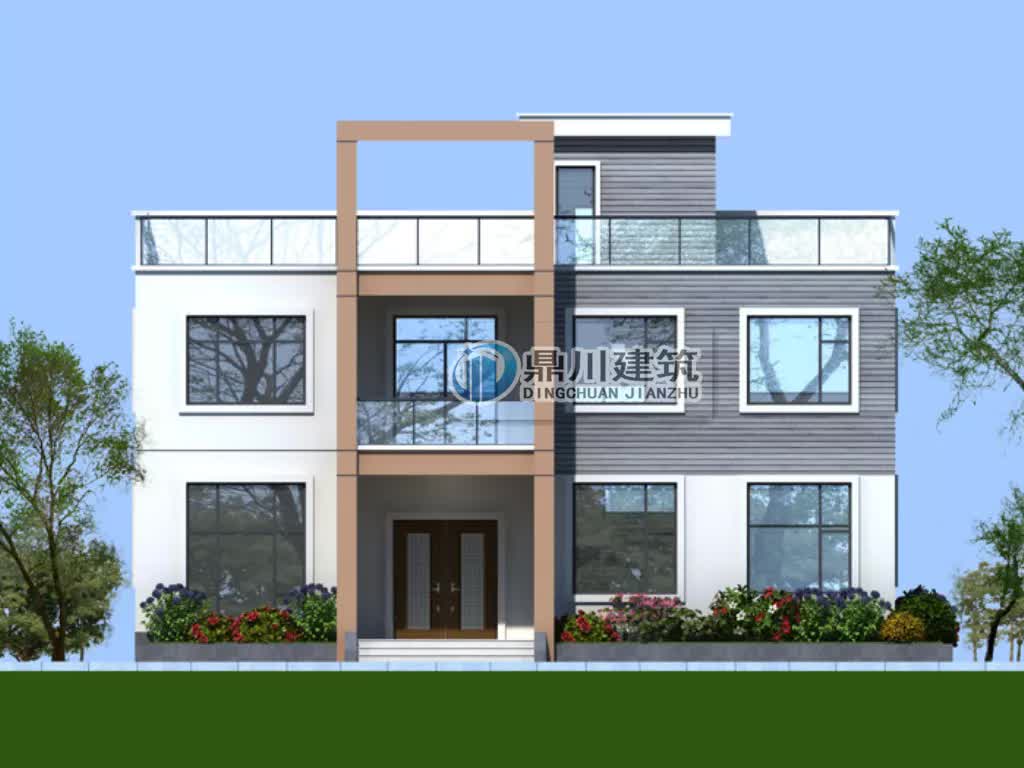 |6栋农村别墅设计，每栋都大气威风，户主在村子里肯定面子十足