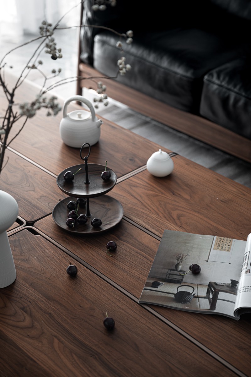 ##168㎡两室一厅，最美禅意新中式，原木风的客厅，诗意又实用