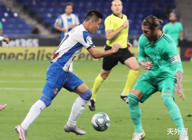 『武磊』0-1惜败皇马，武磊可昂首离开！西媒给出7分高分，并怒骂其替身