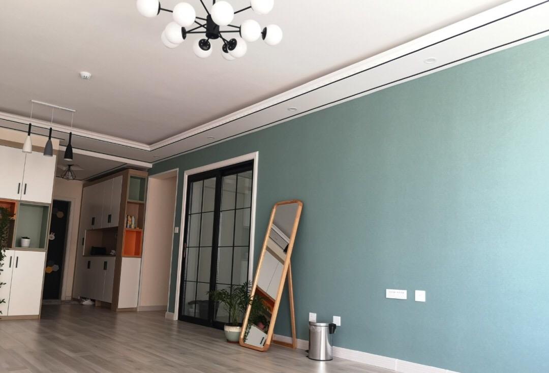 设计师|新房装修没请设计师，柜子选择全屋定制，打扫干净晾着通风中！