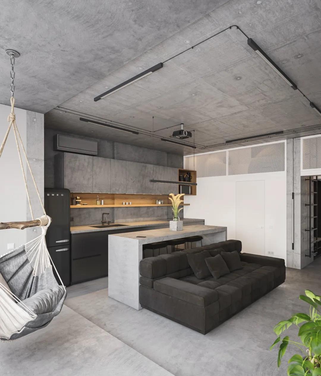 |人生第一套房，70㎡拆楼梯打造两室一厅，空间利用极致小户型学学