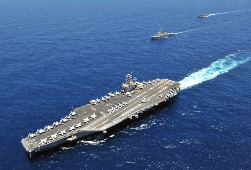 美军|若美国出动11艘航母，中国应对得了吗？退役美军上将曾给出答案