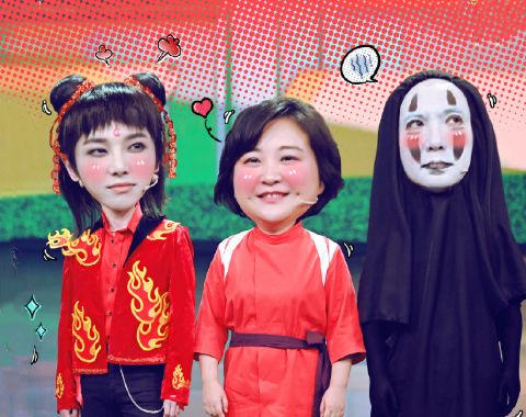 『哪吒』明星cos哪吒：华晨宇灵动，金靖搞怪，看到王祖蓝：差点没认出来