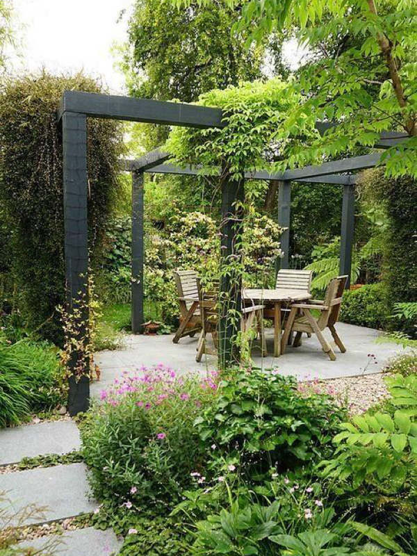 |15款花园多功能“廊架”设计,可遮阳可装饰,有院子定要整一个