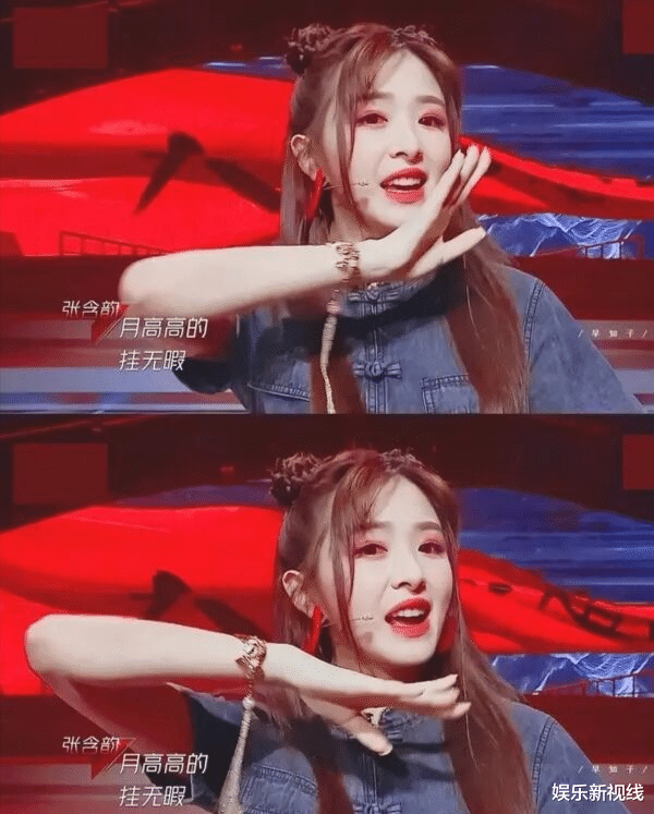 姐姐|张含韵达不到女团标准？网友晒出另一人气榜，6.99万票数排名前三
