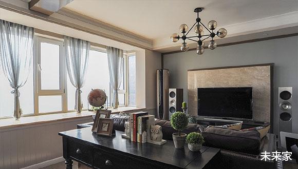「」不高级却很上档次的大户型，设计朴素接地气，美式空间装修真大气