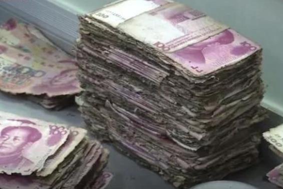 『理财』院内挖出200万现金，送到银行惊呆行长，村民：爸妈埋的，5年了