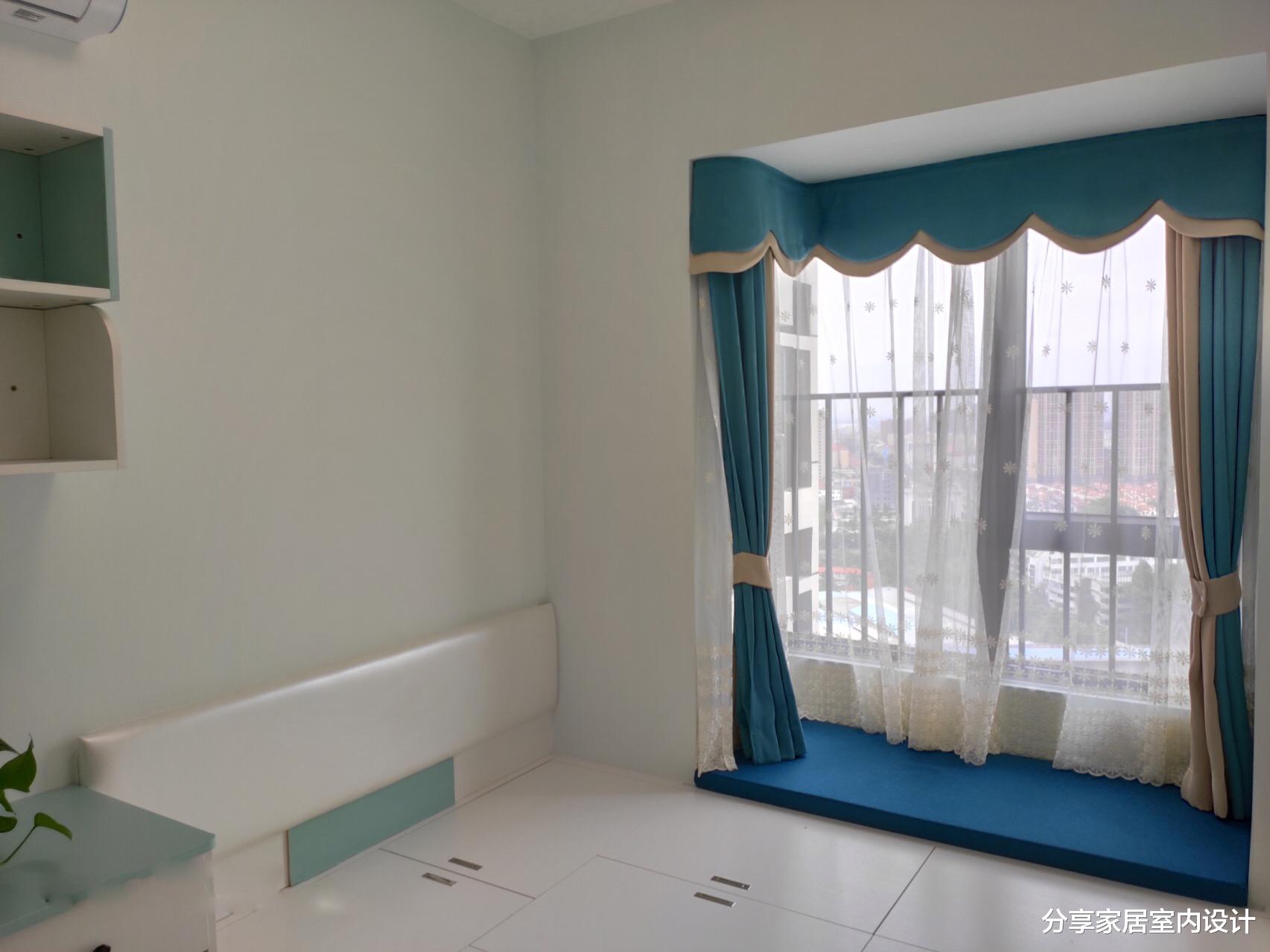 [飘窗]快看她家三房两厅的新房，全屋漂亮极了，堪比样板房一样，分享下