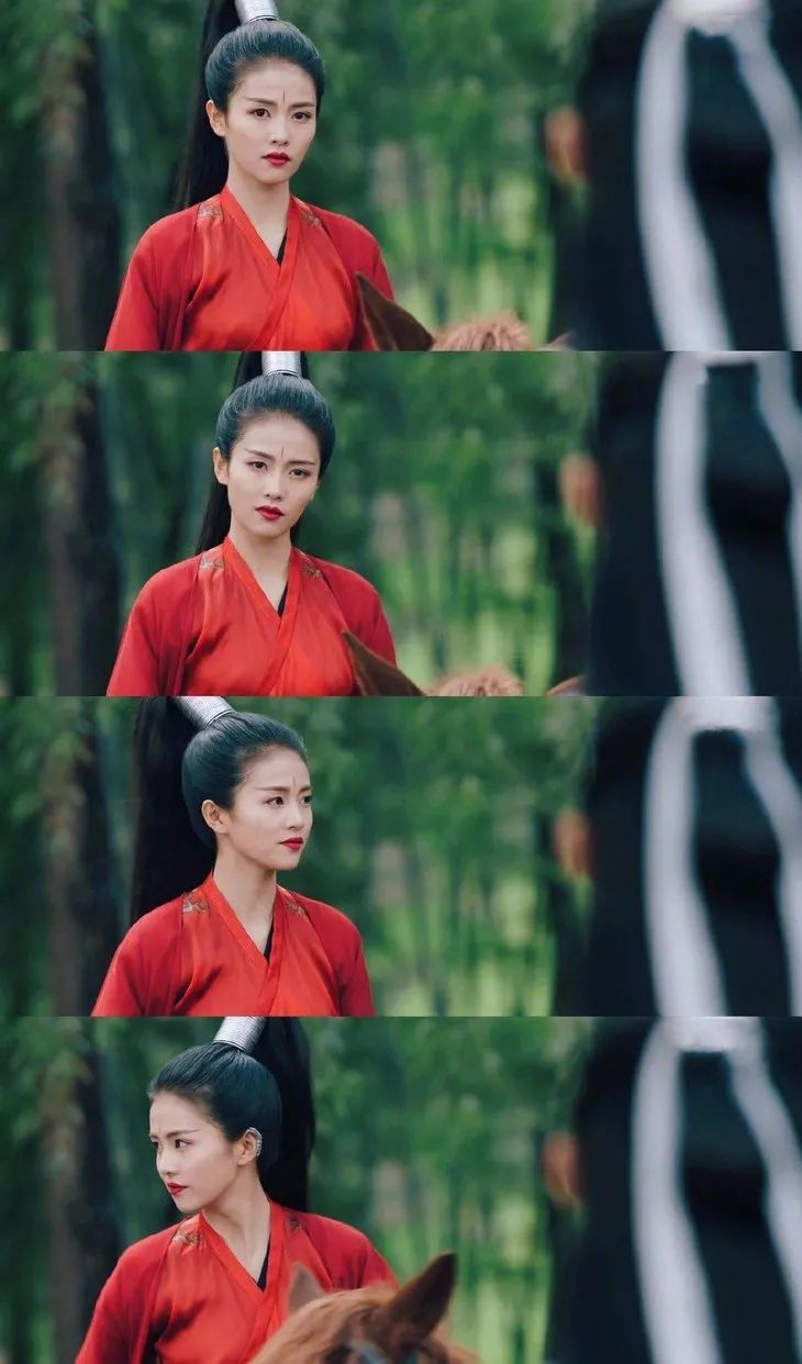 白梦妍|美人计 | 红衣古装白鹿一上线,我就忘了江君有多软