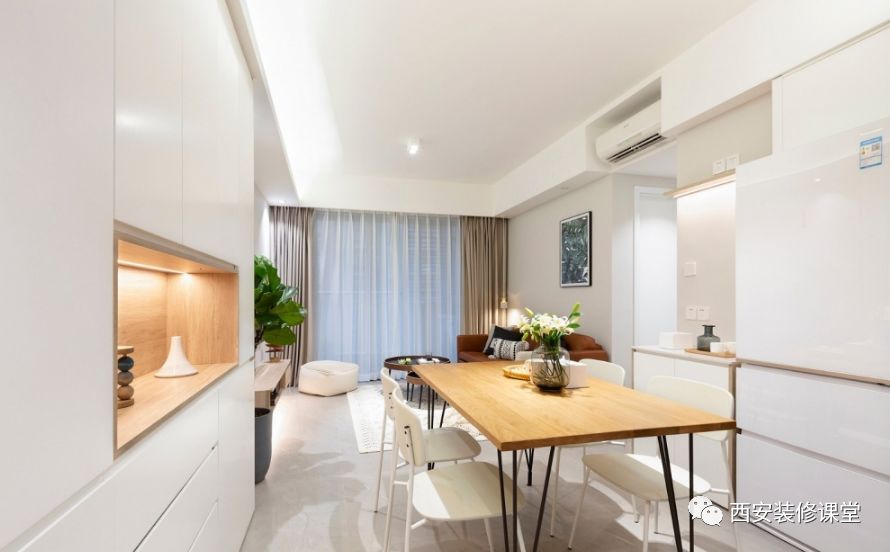 ：87m2老房改造，几乎砸掉所有墙体，开放简洁通透设计