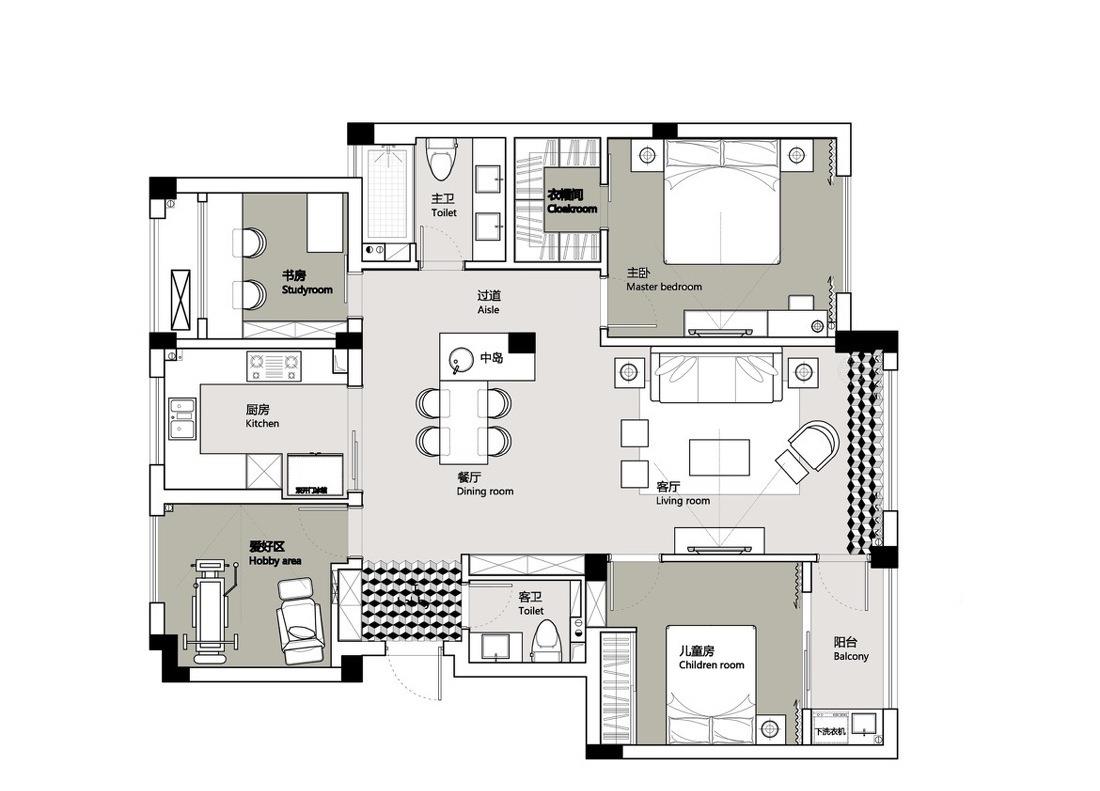 |别再迷恋黑白灰了，像她家一样，给家里添点色，居住氛围更轻松