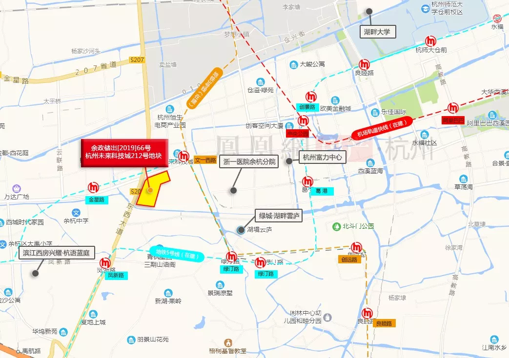 花样年首入杭州！未来科技城首宗双限地跌18% 杭州土拍“稳”字当头