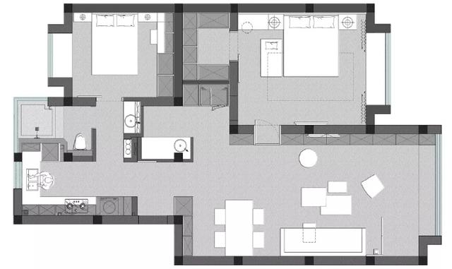 |晒晒装修完的新房，第一套新房很成功，最喜欢的就是客厅了！